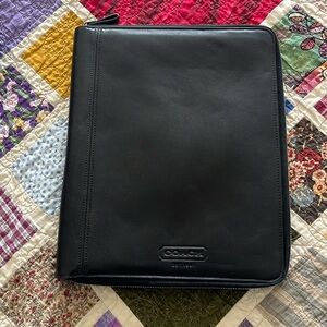 Vintage Coach Portfolio with Coach Pen